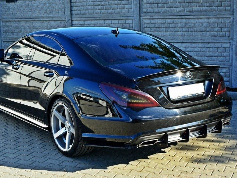 Maxton Design Rear Diffuser Mercedes CLS C218 AMG-Line - ME-CLS-218-CNC-RS1A - Image 2