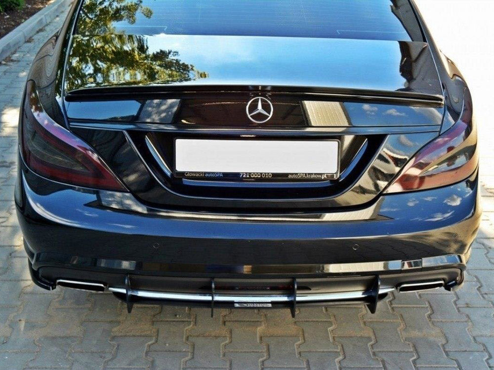 Maxton Design Rear Diffuser Mercedes CLS C218 AMG-Line - ME-CLS-218-CNC-RS1A - Image 3