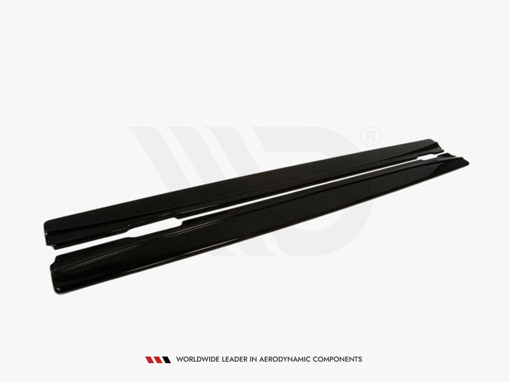Side Skirts Diffusers Mercedes CLS C218 Amg-line (2011-2014) - Carbon Look