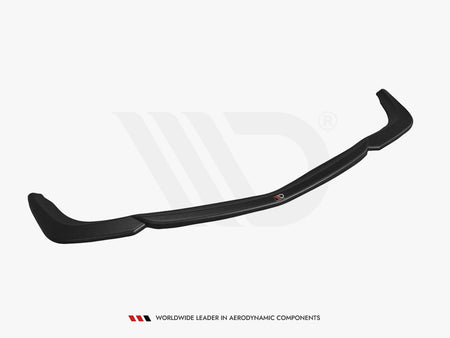 Maxton Design Front Splitter V.1 Mercedes CLS C219 55AMG Sedan (2004-2006) - Textured - ME-CLS-219-AMG-FD1T - Image 4
