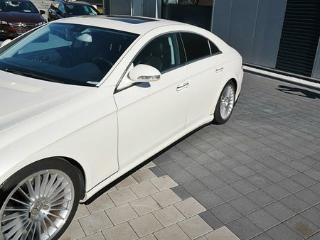 Maxton Design Side Skirts Diffusers Mercedes CLS C219 55AMG (2004-2006) - ME-CLS-219-AMG-SD1G - Image 3
