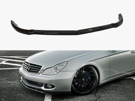 Maxton Design Front Splitter Mercedes CLS C219 Standard Bumper (2004-2008) - ME-CLS-C219-FD1G - Image 1