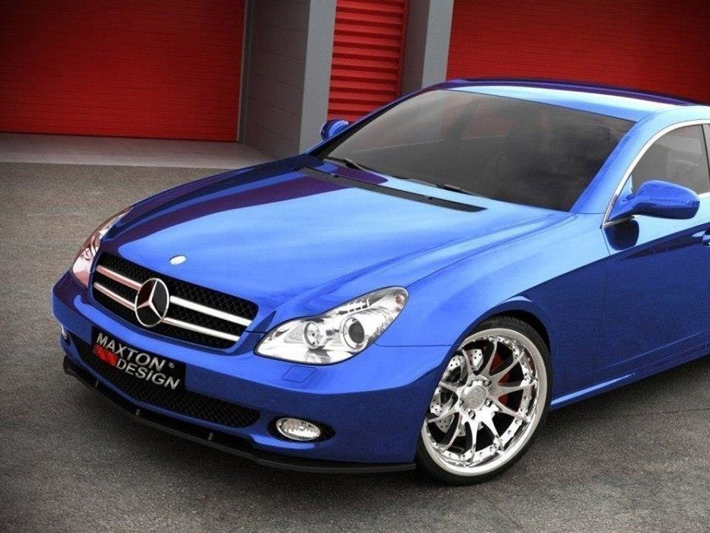 Maxton Design Front Splitter Mercedes CLS C219 Standard Bumper (2004-2008) - ME-CLS-C219-FD1G - Image 3