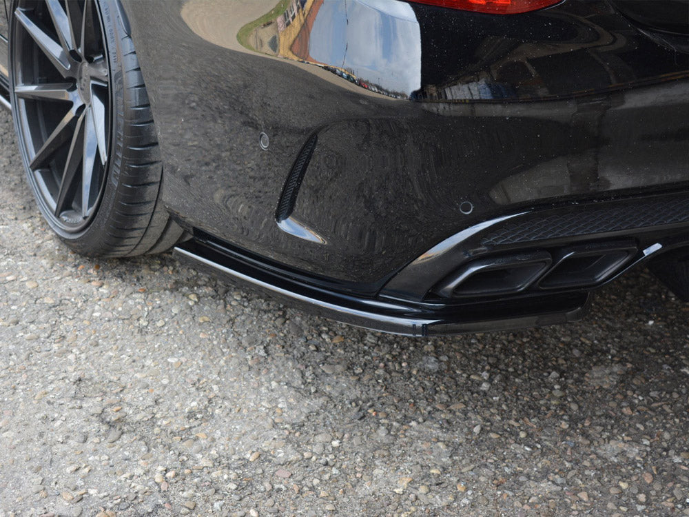 Rear Side Splitters Mercedes-AMG C 43 W205 - Carbon Look