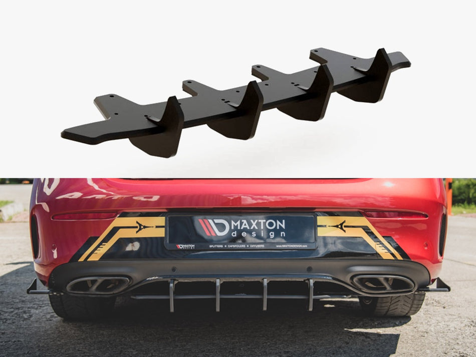 Maxton Design Street PRO Rear Diffuser Mercedes-AMG C43 Coupe C205 - MEC20543AMGCNC-RS1B - Image 1