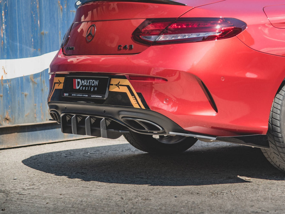 Maxton Design Street PRO Rear Diffuser Mercedes-AMG C43 Coupe C205 - MEC20543AMGCNC-RS1B - Image 4