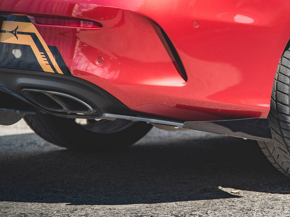Maxton Design Street PRO Rear Side Splitters + Flaps Mercedes - AMG C43 Coupe C205 - MEC20543AMGCNC-RSD1B+RSF1G - Image 3
