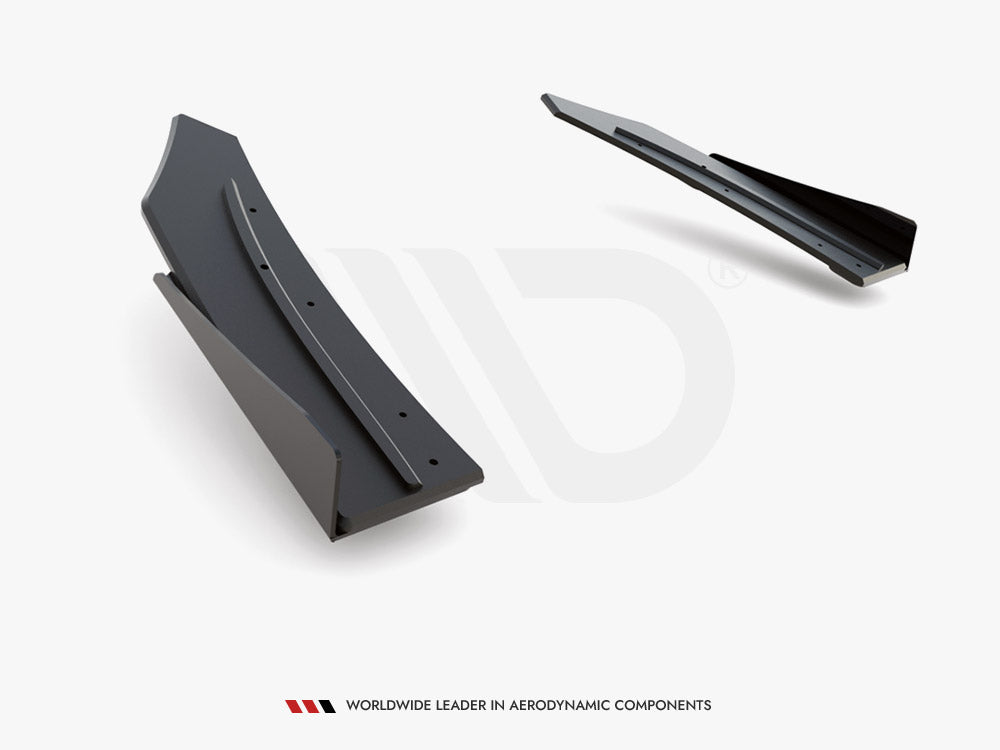 Maxton Design Street PRO Rear Side Splitters + Flaps Mercedes - AMG C43 Coupe C205 - MEC20543AMGCNC-RSD1B+RSF1G - Image 5