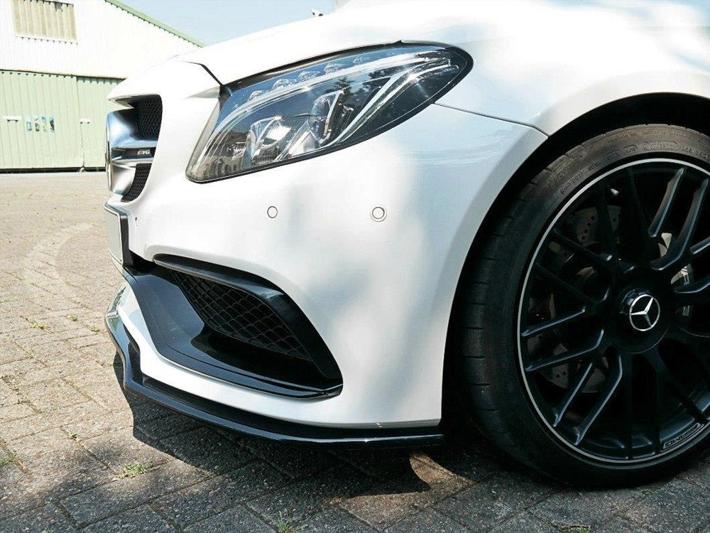 Maxton Design Front Splitter V.1 Mercedes C 205 63 AMG Coupe - ME-C-205-AMG-C-FD1G - Image 4