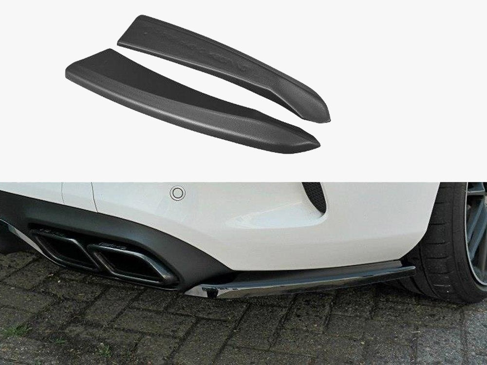 Maxton Design Rear Side Splitters Mercedes C 205 63 AMG Coupe (2016-2018) - ME-C-205-AMG-C-RSD1G - Image 1