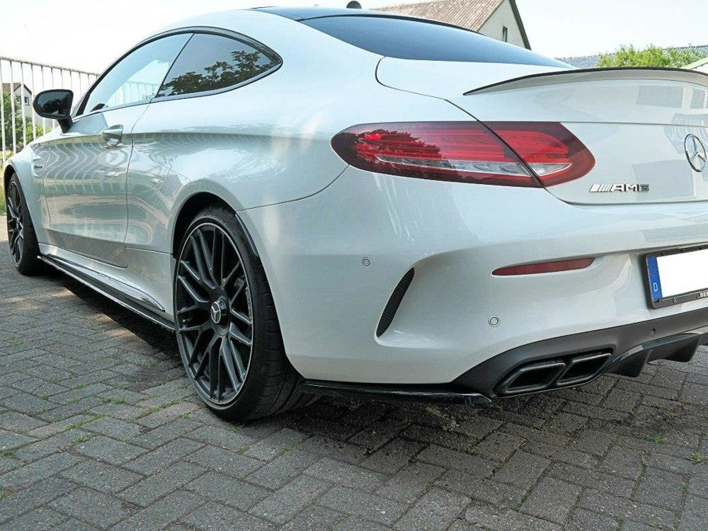 Maxton Design Rear Side Splitters Mercedes C 205 63 AMG Coupe (2016-2018) - ME-C-205-AMG-C-RSD1G - Image 2