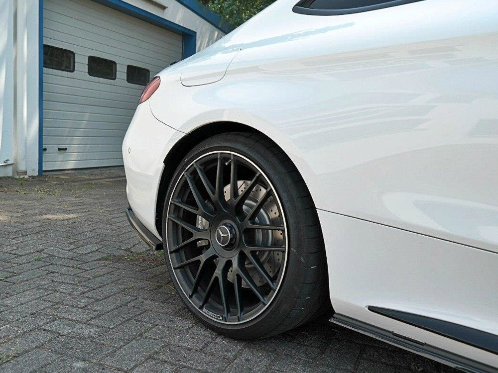 Maxton Design Rear Side Splitters Mercedes C 205 63 AMG Coupe (2016-2018) - ME-C-205-AMG-C-RSD1G - Image 4