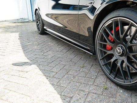 Side Skirts Diffusers V.1 Mercedes-AMG C63 Sedan / Estate W205 / S205