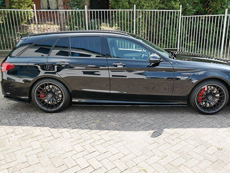 Maxton Design Side Skirts Diffusers V.1 Mercedes-AMG C63 Sedan / Estate W205 / S205 - ME-C-205-AMG-ES-SD1G - Image 4