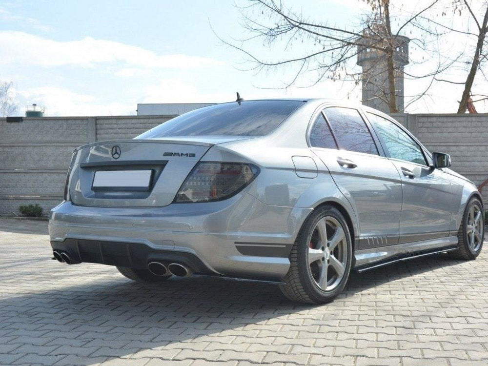 Maxton Design Rear Side Splitters Mercedes-Benz C Sedan / Estate AMG-Line W204 / S204 - ME-C-204-AMGLINE-RSD1G - Image 2
