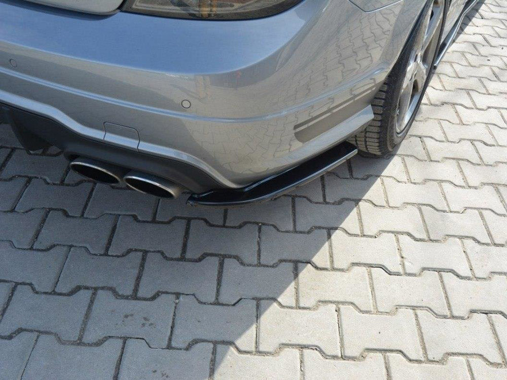 Maxton Design Rear Side Splitters Mercedes-Benz C Sedan / Estate AMG-Line W204 / S204 - Textured - ME-C-204-AMGLINE-RSD1T - Image 4