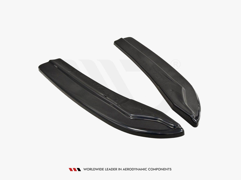 Maxton Design Rear Side Splitters Mercedes-Benz C Sedan / Estate AMG-Line W204 / S204 - Textured - ME-C-204-AMGLINE-RSD1T - Image 5