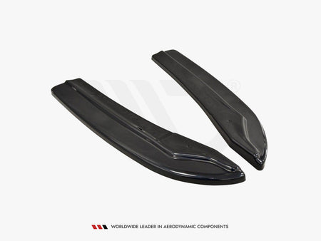 Maxton Design Rear Side Splitters Mercedes-Benz C Sedan / Estate AMG-Line W204 / S204 - Textured - ME-C-204-AMGLINE-RSD1T - Image 5