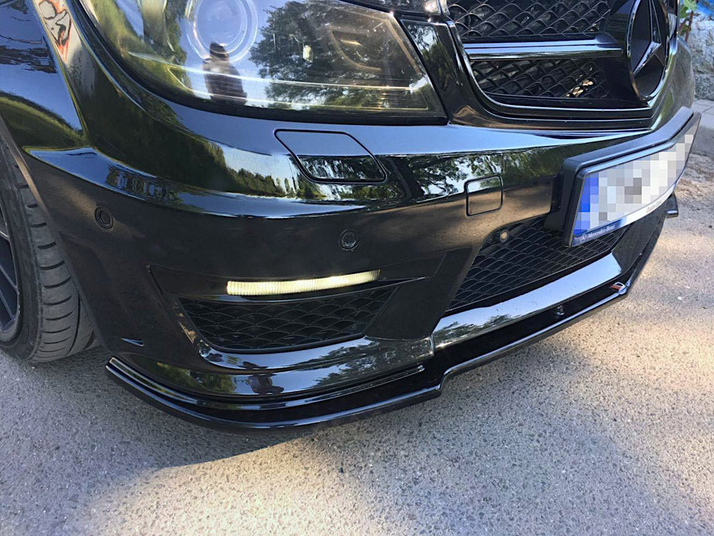 Maxton Design Front Splitter Mercedes-Benz C63 AMG Sedan / Estate W204 / S204 Facelift - ME-C-204F-AMG-FD1G - Image 4