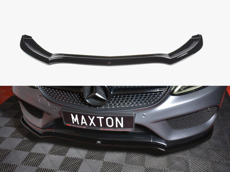 Maxton Design Front Splitter Mercedes C-class W205 Coupe Amg-line (2015-2018) - ME-C-205-AMGLINE-C-FD1G - Image 1