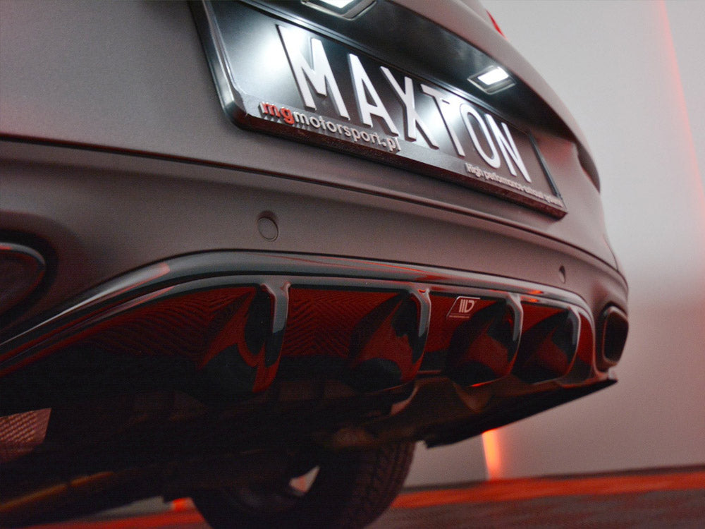 Maxton Design Rear Diffuser Mercedes C-Class W205 Coupe AMG-Line - ME-C-205-AMGLINE-C-RS1G - Image 2