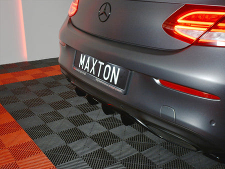 Maxton Design Rear Diffuser Mercedes C-Class W205 Coupe AMG-Line - ME-C-205-AMGLINE-C-RS1G - Image 4