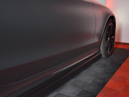 Maxton Design Side Skirts Splitters Mercedes C-class W205 Coupe Amg-line (2015-2018) - ME-C-205-AMGLINE-C-SD1G - Image 3