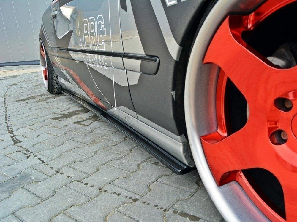 Side Skirts Diffusers Mercedes CL-Class C215 - Carbon Look