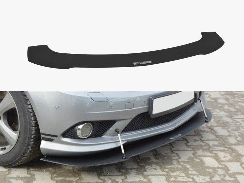 Maxton Design Front Racing Splitter Mercedes-Benz C Sedan / Estate AMG-Line W204 / S204 - ME-C-204-AMGLINE-CNC-FD1A - Image 1