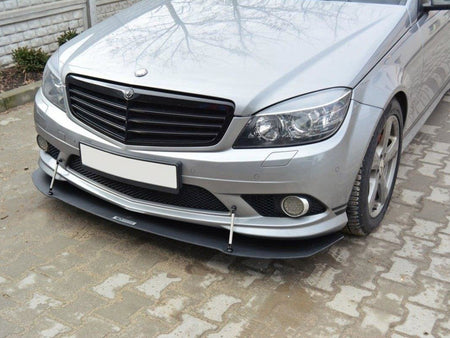 Maxton Design Front Racing Splitter Mercedes-Benz C Sedan / Estate AMG-Line W204 / S204 - ME-C-204-AMGLINE-CNC-FD1A - Image 2