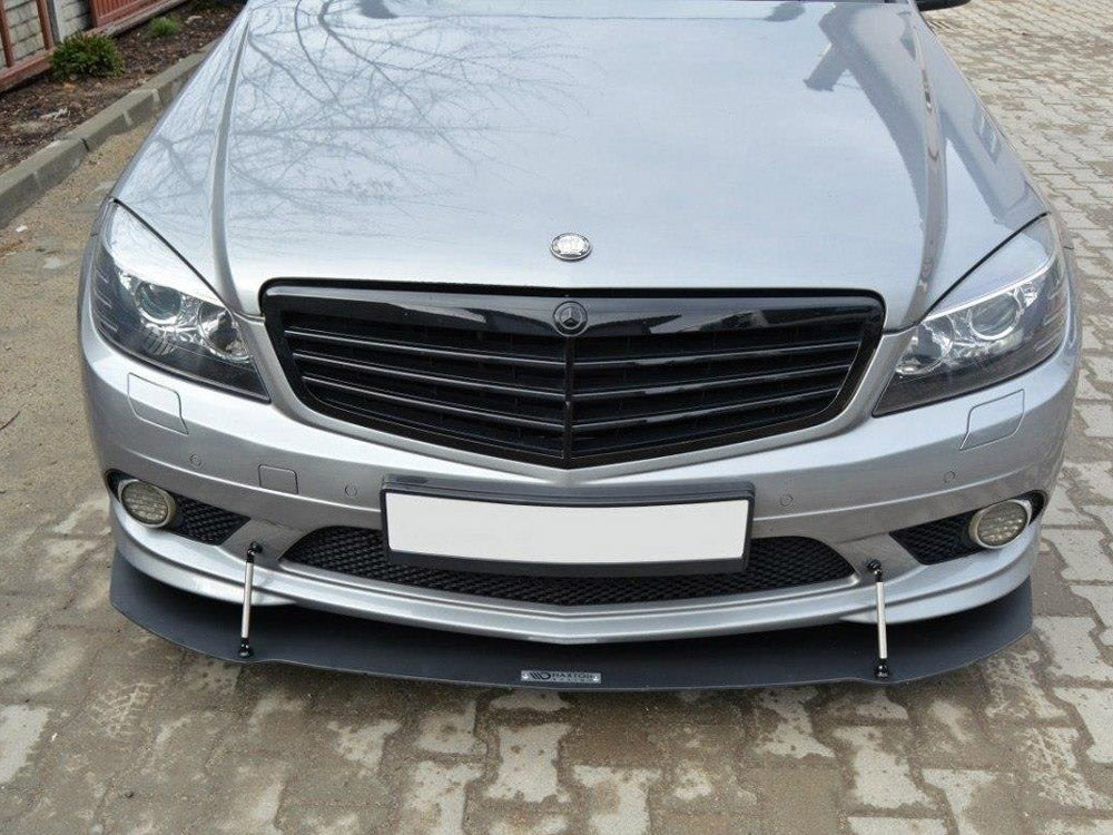 Maxton Design Front Racing Splitter Mercedes-Benz C Sedan / Estate AMG-Line W204 / S204 - ME-C-204-AMGLINE-CNC-FD1A - Image 3