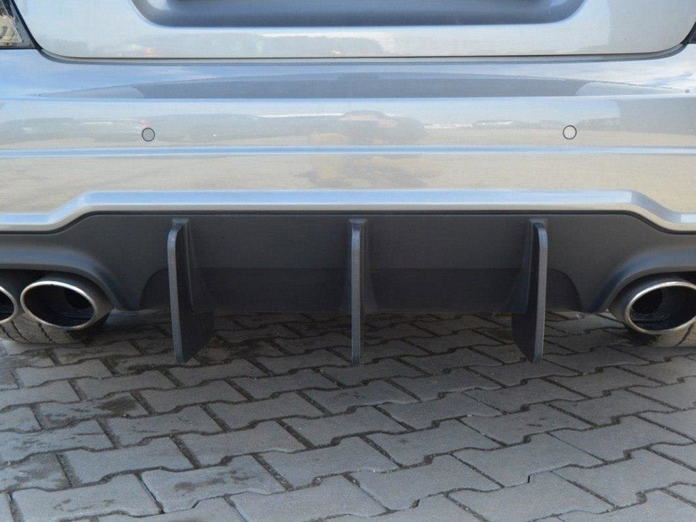 Maxton Design Rear Diffuser V.1 Mercedes C W204 Amg-line (Facelift) - MEC204AMGLINECNC-RS2B - Image 3