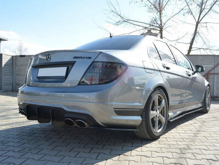 Rear Diffuser V.2 Mercedes C W204 Amg-line (Facelift) (2011-2014)