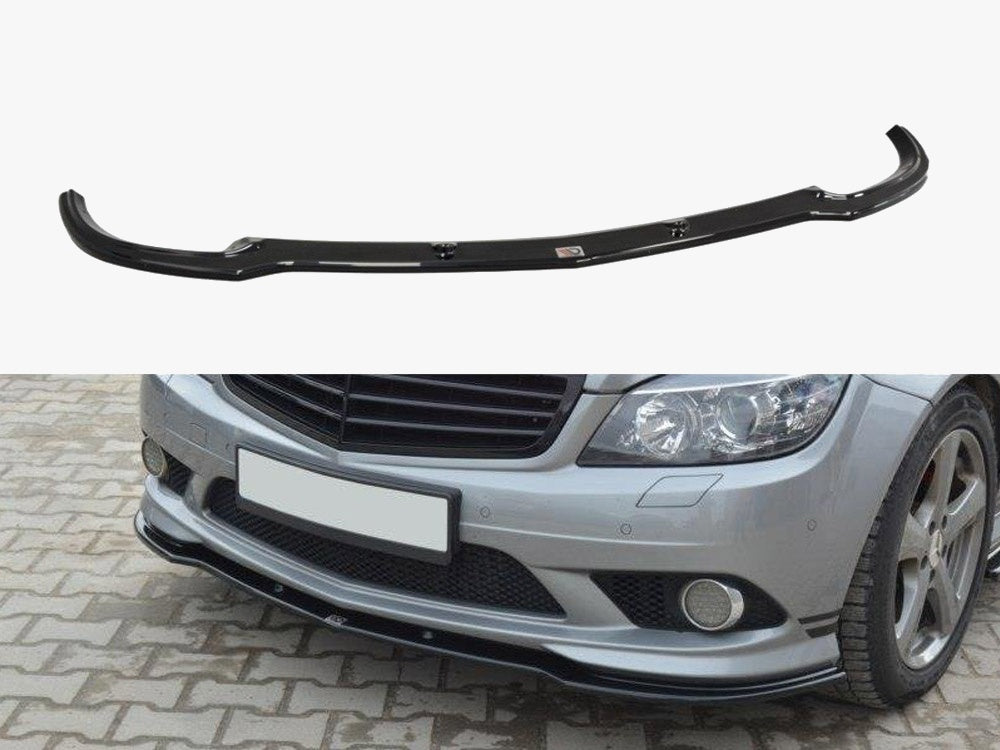 Maxton Design Front Splitter Mercedes-Benz C Sedan / Estate AMG-Line W204 / S204 - ME-C-204-AMGLINE-FD1G - Image 1