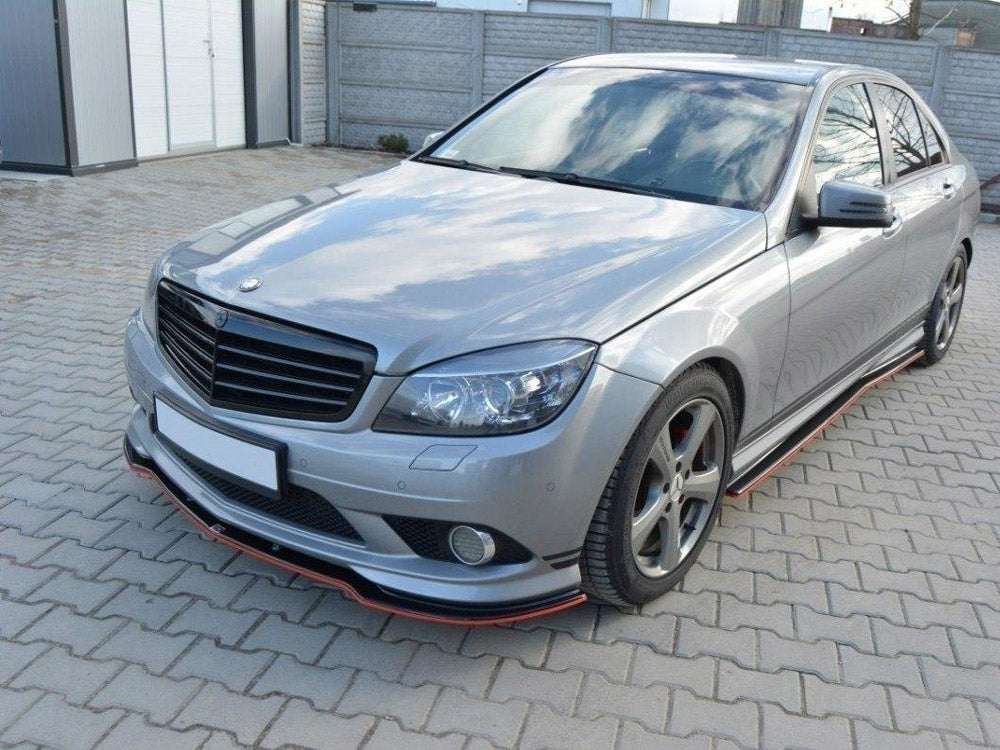 Maxton Design Side Skirts Diffusers Mercedes-Benz C Sedan / Estate AMG-Line W204 / S204 - ME-C-204-AMGLINE-SD1G - Image 4