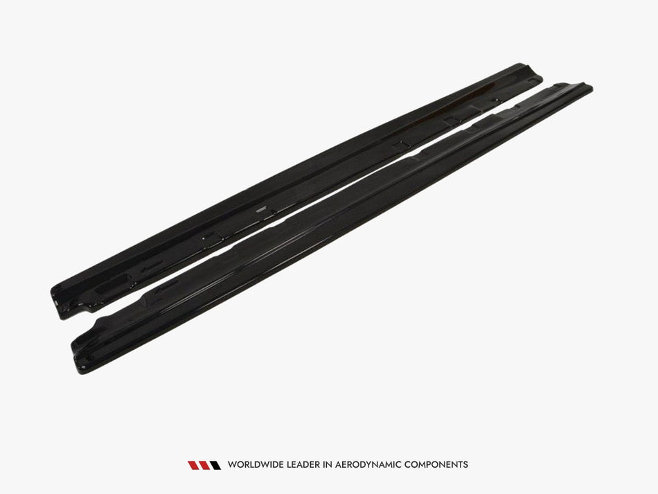 Maxton Design Side Skirts Diffusers Mercedes C-class W204 (Facelift) Standard (Saloon) 2010-2015 - ME-C-204F-SD1G - Image 1