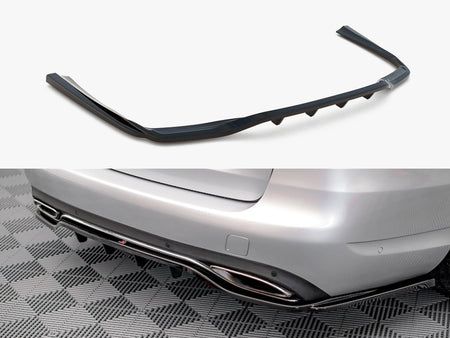 Maxton Design Rear Splitter (Vertical Bars) Mercedes C W205 Estate - ME-C-205-RD1G+RD2G - Image 1