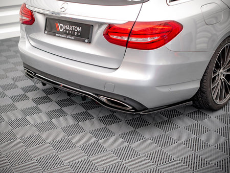 Maxton Design Rear Splitter (Vertical Bars) Mercedes C W205 Estate - ME-C-205-RD1G+RD2G - Image 3