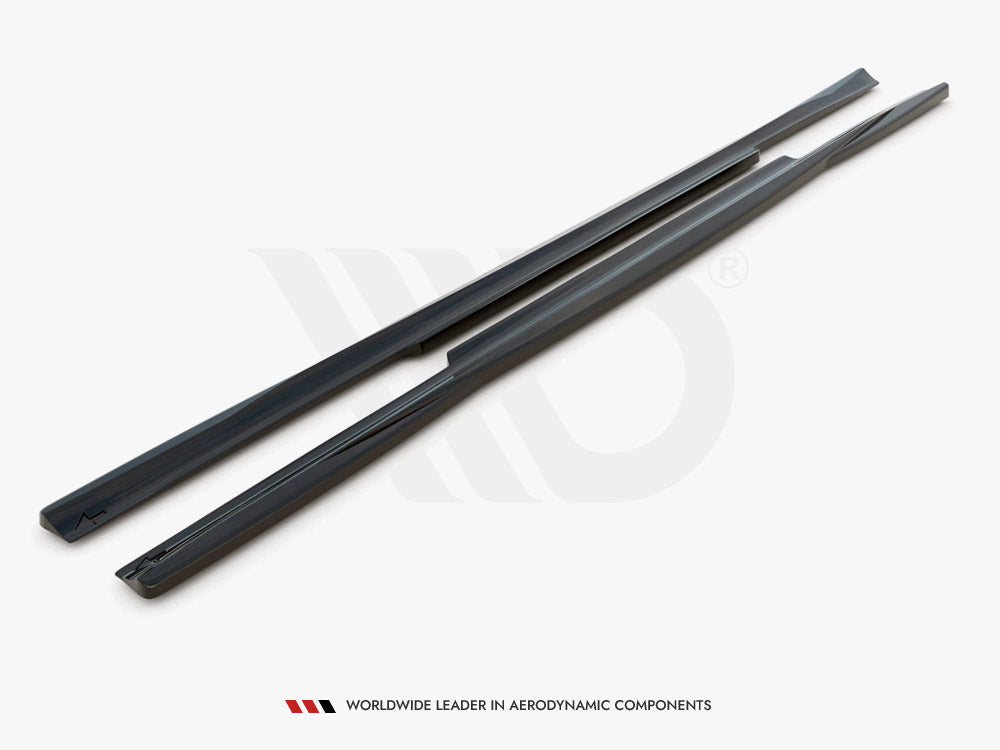 Maxton Design Side Skirts Diffusers Mercedes C W205 (2014-2018) - ME-C-205-SD1G - Image 4