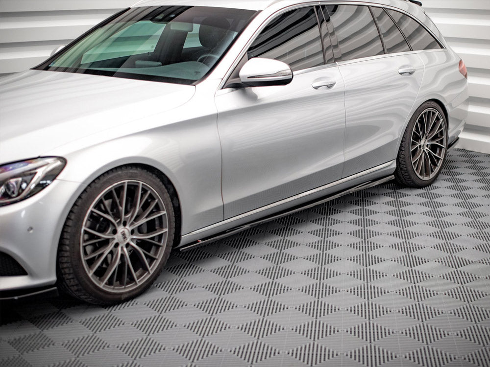 Maxton Design Side Skirts Diffusers Mercedes C W205 (2014-2018) - ME-C-205-SD1G - Image 3