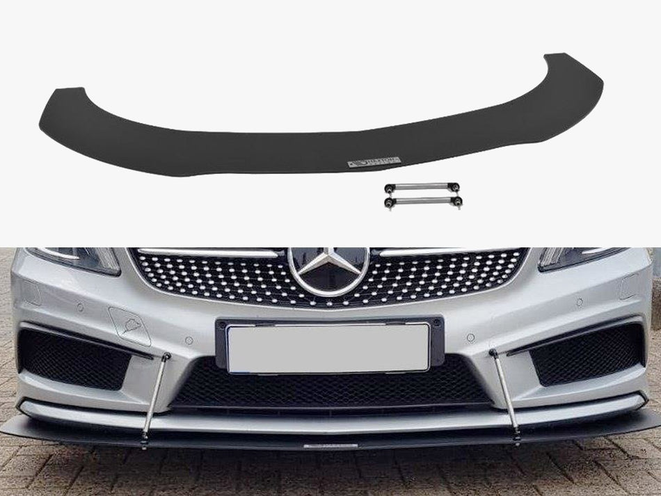 Maxton Design Front Racing Splitter Mercedes A W176 Amg-line (2012-2015) - ME-CLA-117-AMG-CNC-FD1A - Image 1