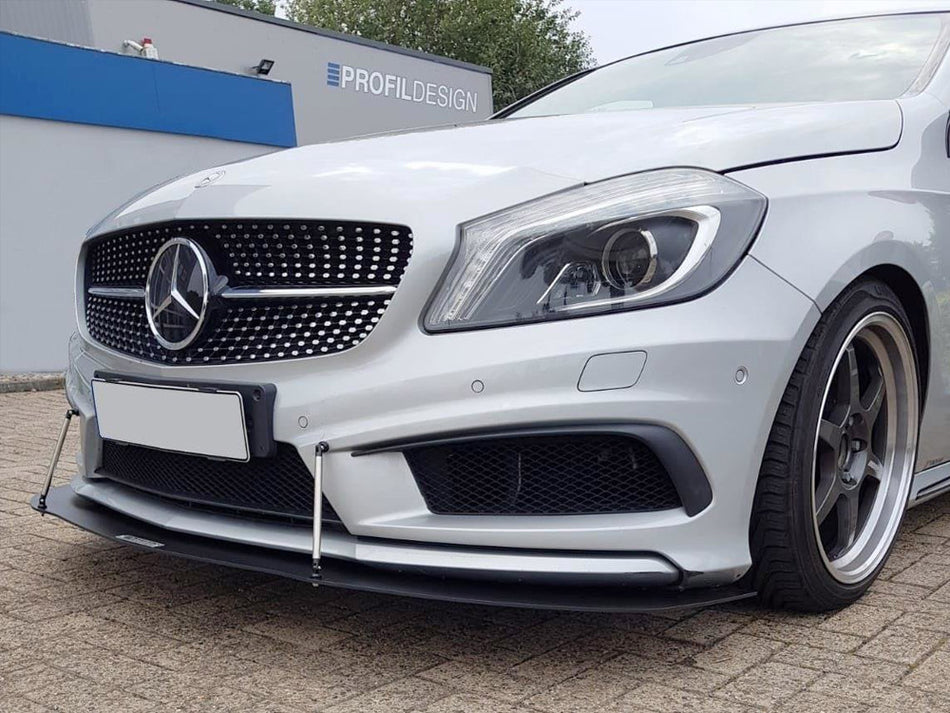 Maxton Design Front Racing Splitter Mercedes A W176 Amg-line (2012-2015) - ME-CLA-117-AMG-CNC-FD1A - Image 2