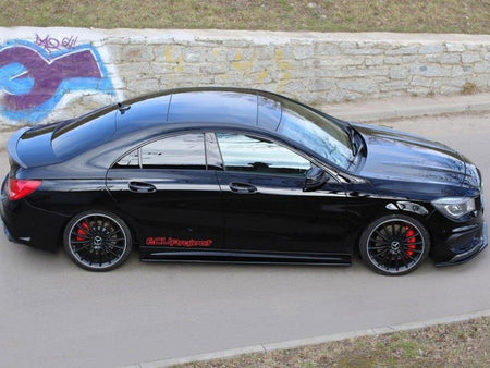 Maxton Design Side Skirts Diffusers Mercedes CLA 45 AMG C117/A45 AMG W176 (Preface) - ME-CLA-117-AMG-SD1G - Image 4