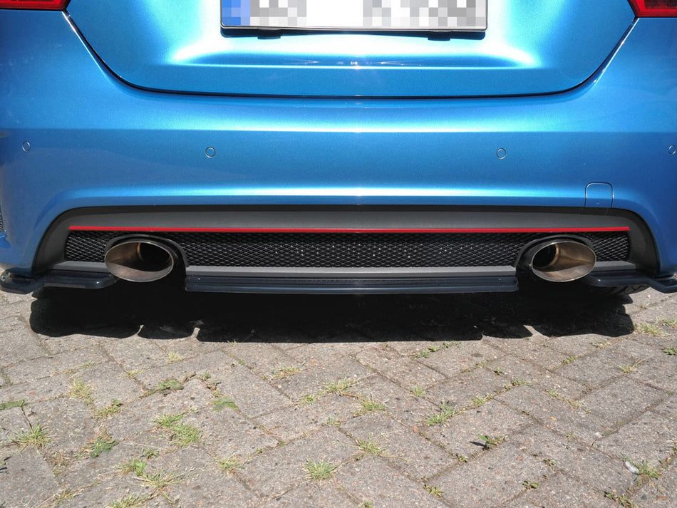 Maxton Design Rear Splitter Mercedes A-Class W176 AMG-Line Pre-Facelift - ME-A-176-AMGLINE-RD1G - Image 1