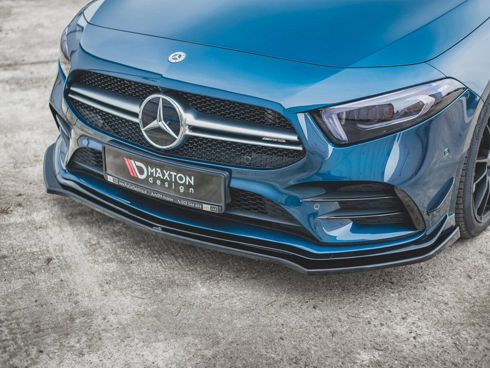 Maxton Design Front Splitter V.2 Mercedes A35 AMG AERO W177 - ME-A-177-35-FD2G - Image 3