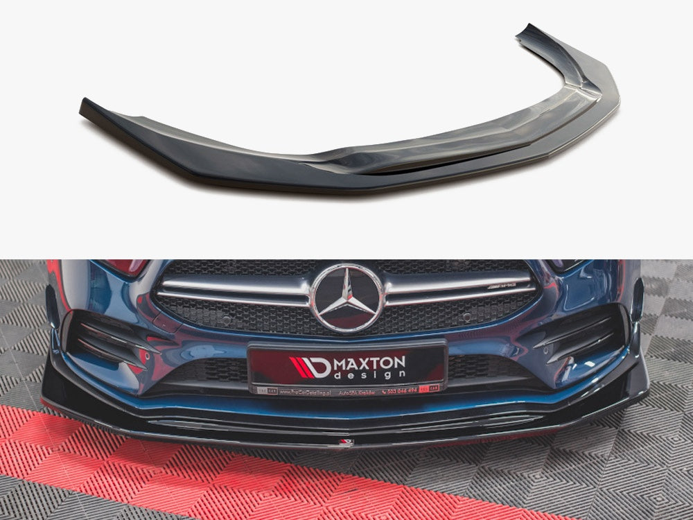 Maxton Design Front Splitter V.3 Mercedes A35 AMG AERO W177 - ME-A-177-35-FD3G - Image 1