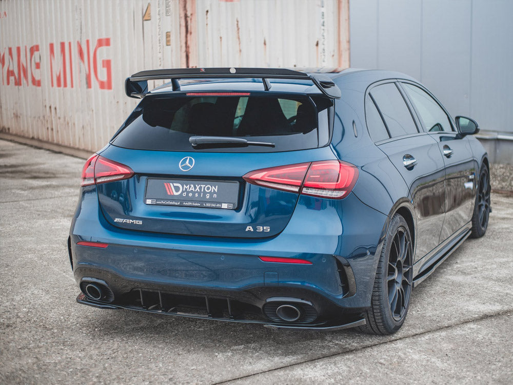 Maxton Design Spoiler Side Extensions Mercedes A35 / A45 AMG Hatchback W177 - ME-A-177-35-HS1G - Image 2