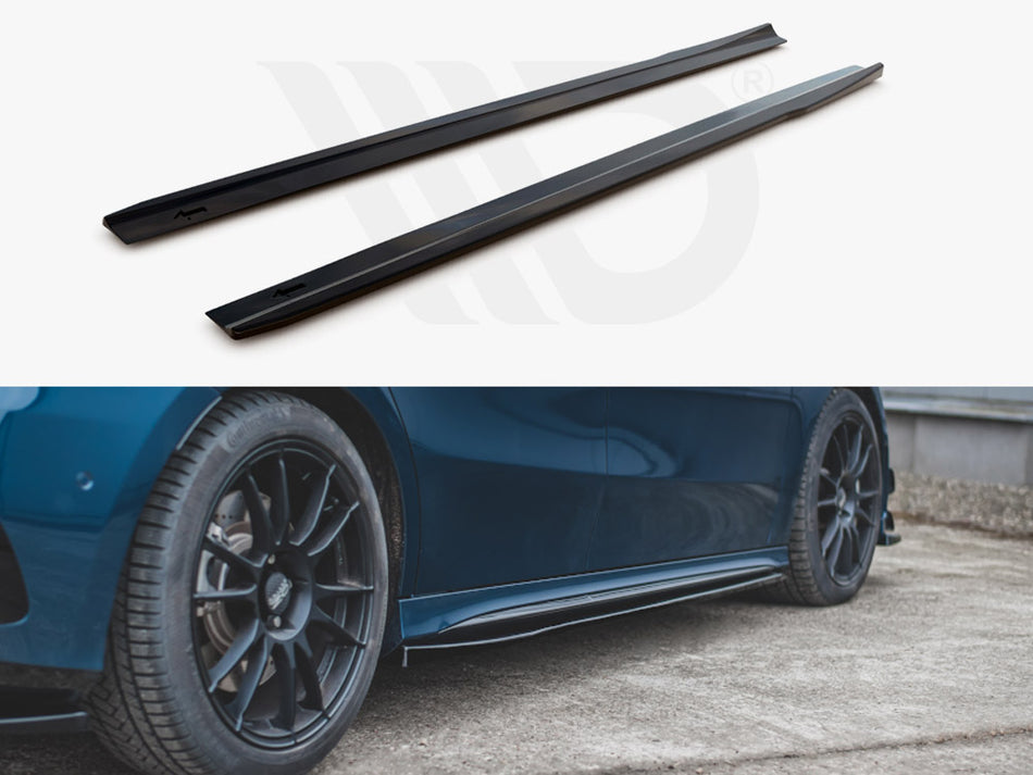 MAXTON DESIGN Side Skirts Diffusers V.1 Mercedes A35 AMG / AMG-Line W177