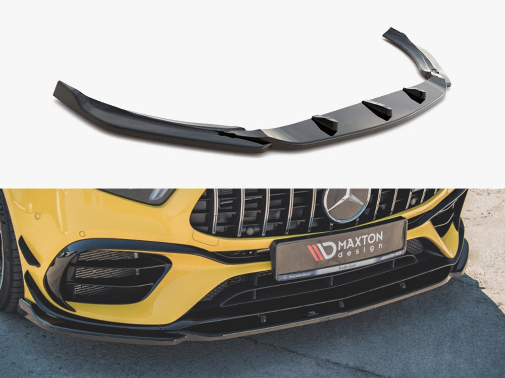Maxton Design Front Splitter V.2 Mercedes AMG A 45 S Aero Pack W177 - ME-A-177-45-FD2G - Image 1