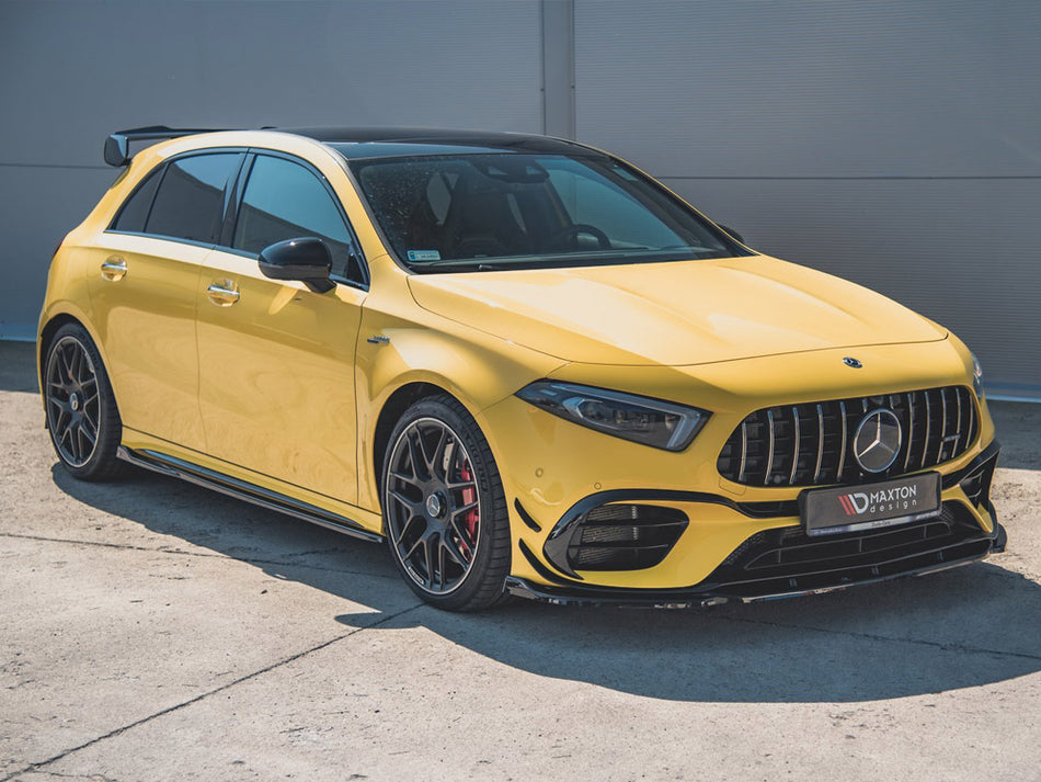Maxton Design Front Splitter V.2 Mercedes AMG A 45 S Aero Pack W177 - ME-A-177-45-FD2G - Image 2